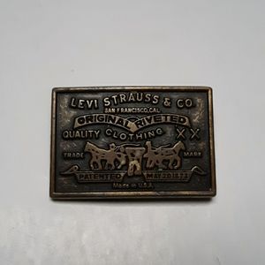 Vintage Levis Belt Buckle